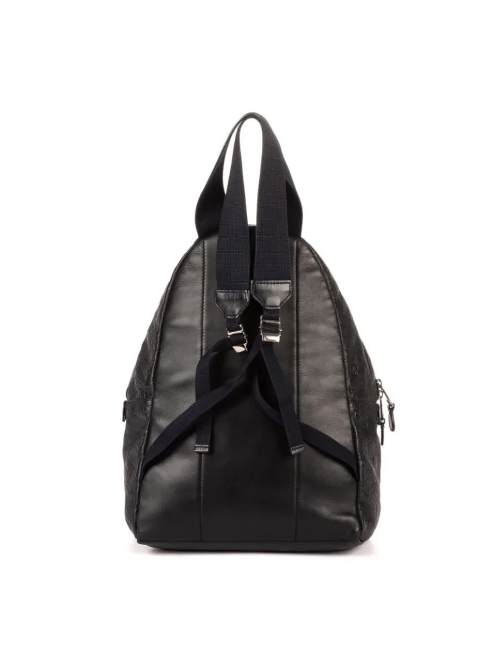 Gucci Rider Backpack Navy Guccissima - Picture 5 of 11